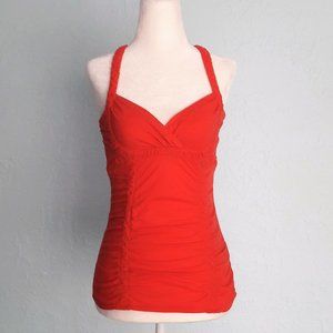 Anthropologie Deletta Coral Sweetheart Cami, XS